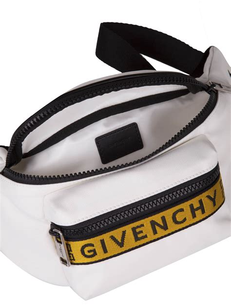 givenchy belt black and white|Givenchy belt bag men's.